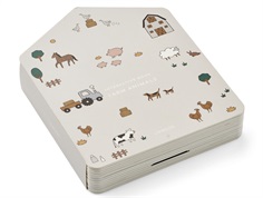 Liewood farm/sandy interactive book Devin
